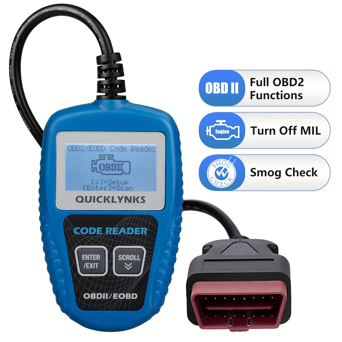 V310 OBDII EOBD Code Reader Automobile Diagnostic Scanner For All OBD2 OBDII  Protocols Cars