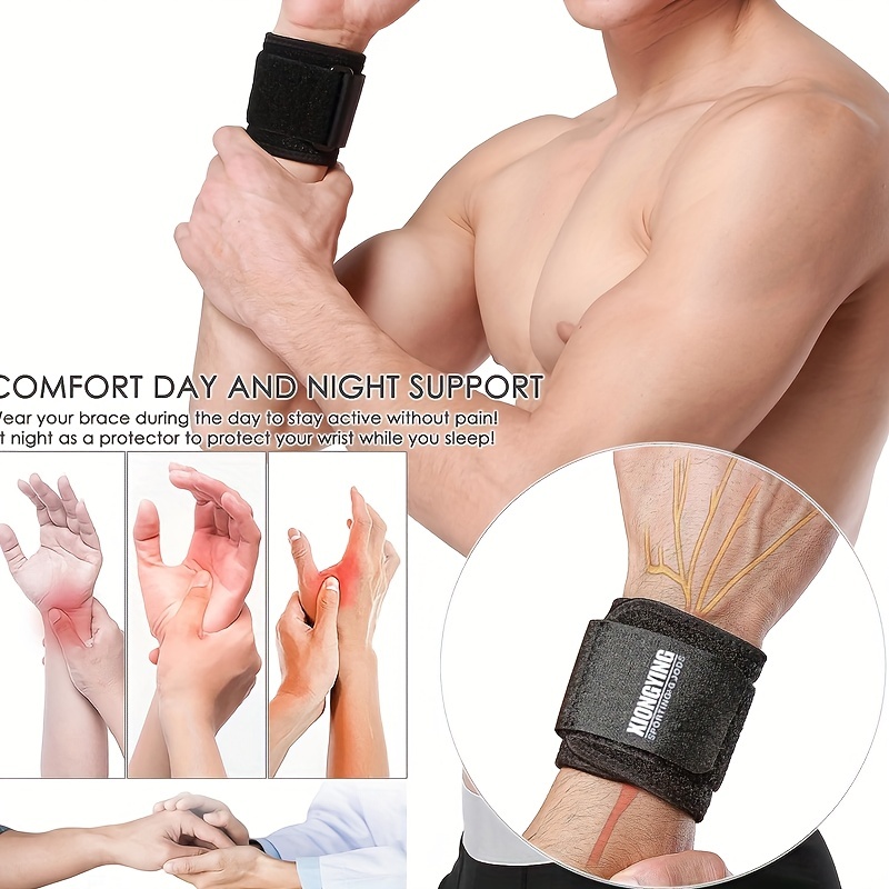 Adjustable Sport Wrist Brace, Wrist Support, Wrist Wrap, Wrist Strap, Hand  Support, Carpal Tunnel Brace for Fitness, Arthritis and Tendonitis Pain