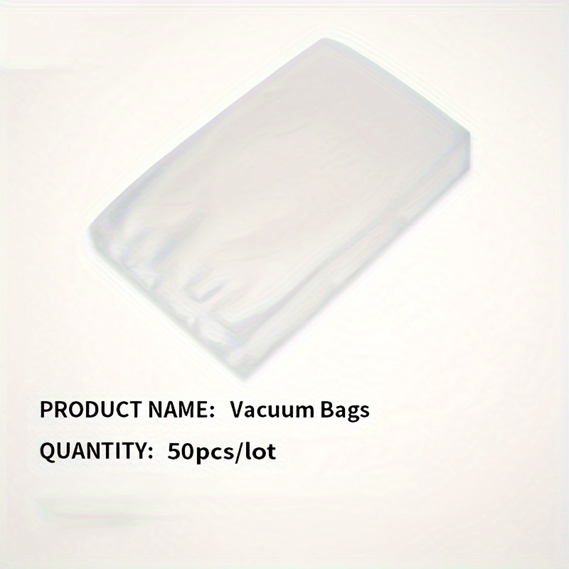 50pcs vacuum sealer bags for food storage   kitchen dining no electricity needed details 4