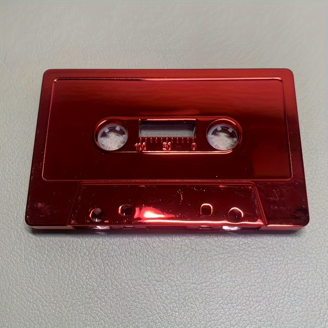 Silvery Chrome Cassette Tape Blank Cassette Tapes - Temu