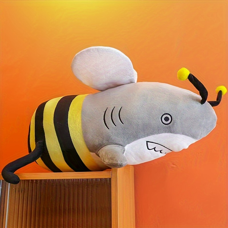 28/40CM Lovely Honeybee Plush Toys Super Cute Bee Pillow Stuffed