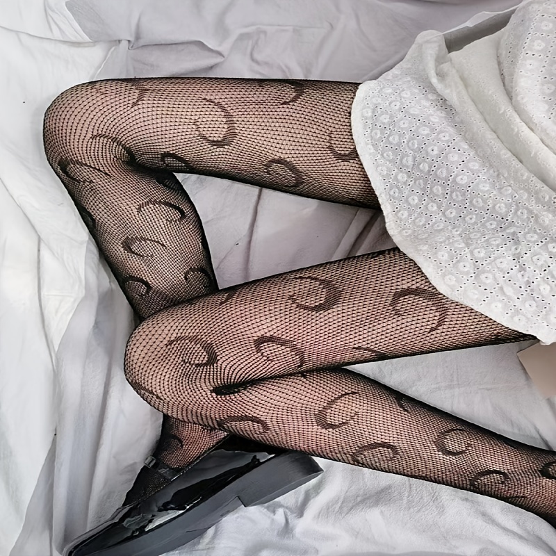 Dot Printed Transparent Sexy Women's Pantyhose Breathable Tights
