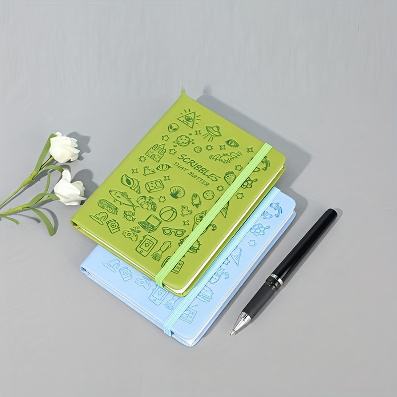 A6 Cute Graffiti Pattern Notebook Cartoon Student Diary Temu New Zealand