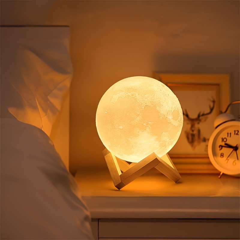3D Printed Moon Lamp