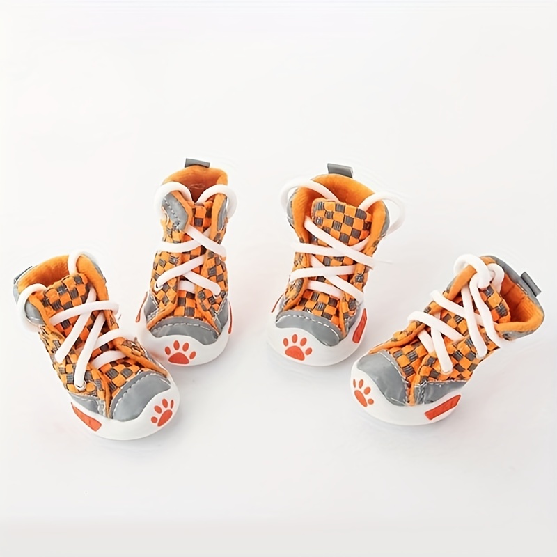 Pet Dog Shoes Breathable Convas Sneaker Soft Sole Dog Causal Shoes - 4  Piece, Shop Today. Get it Tomorrow!