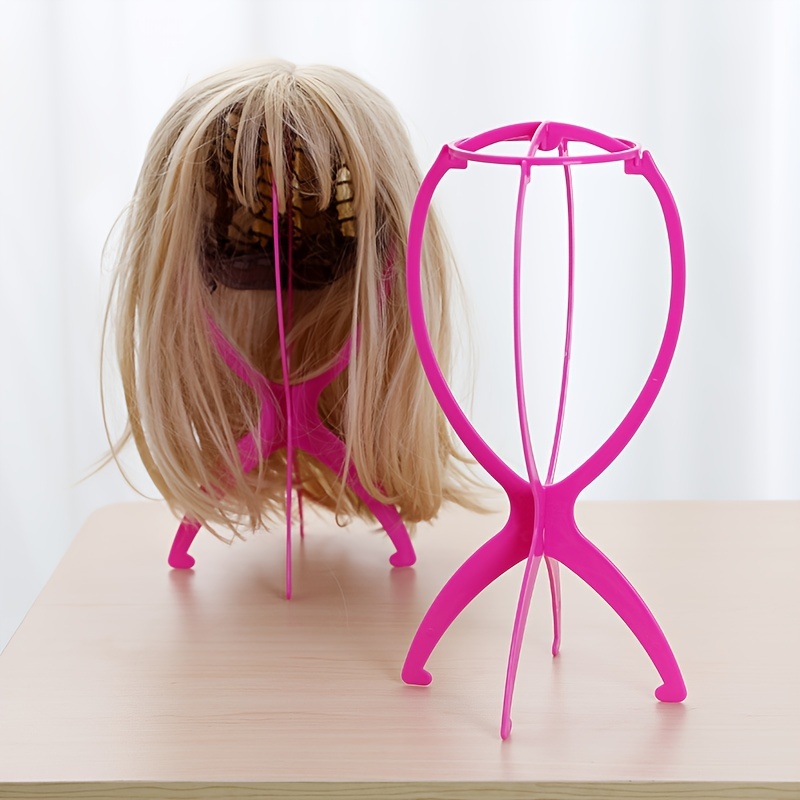 3 Pack Wig Head Stands Wig Stands For Multiple Wigs Wig Holder Head For  Wigs Or Hat Display