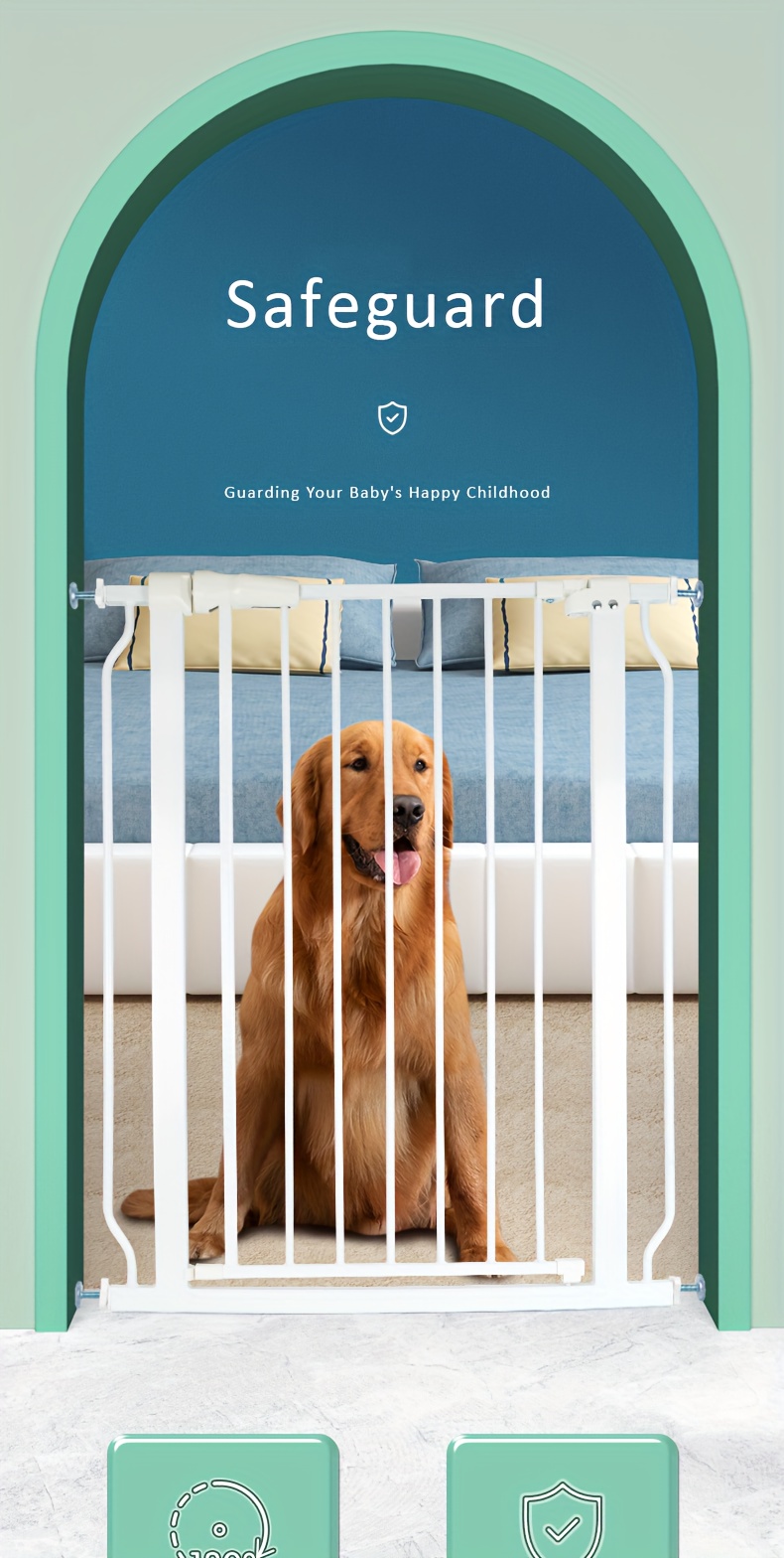 1枚【取り付け簡単】ペット用フェンス 犬隔離装置 屋内用ゲート 侵入