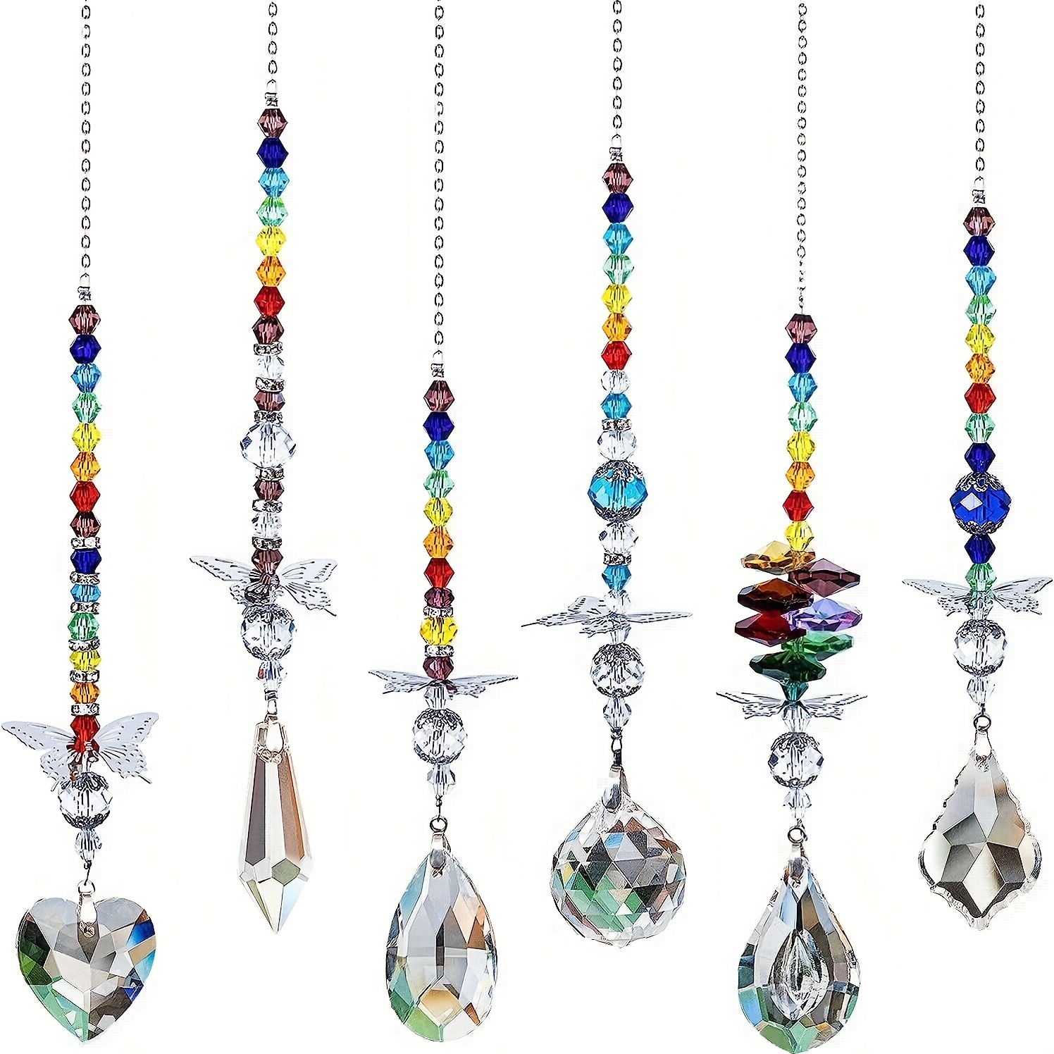 Hanging Plastic Crystal Beads Wedding Crystal Ornaments Chandelier