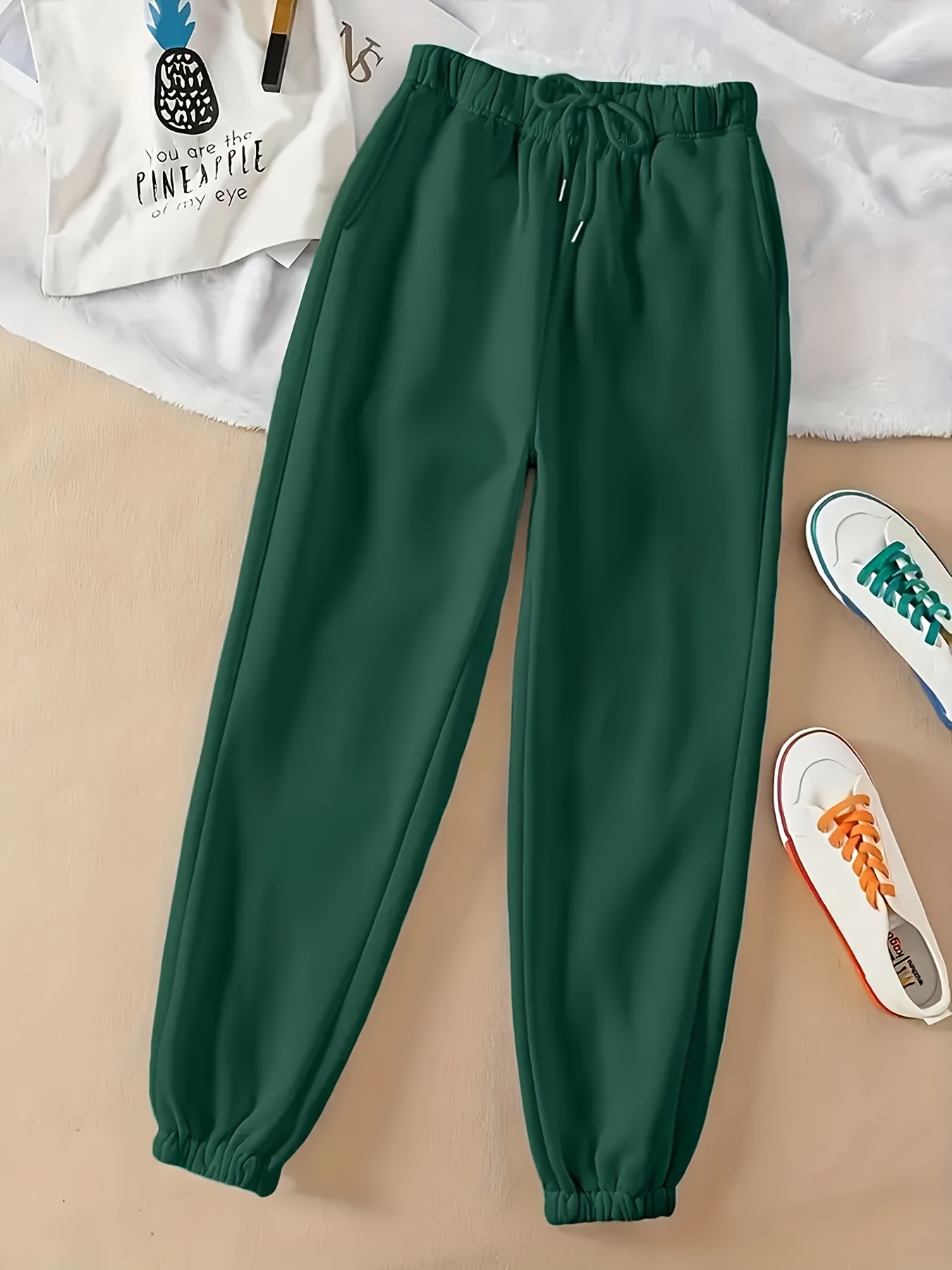 Green Pants for Women, Dress Pants, Trousers & Joggers