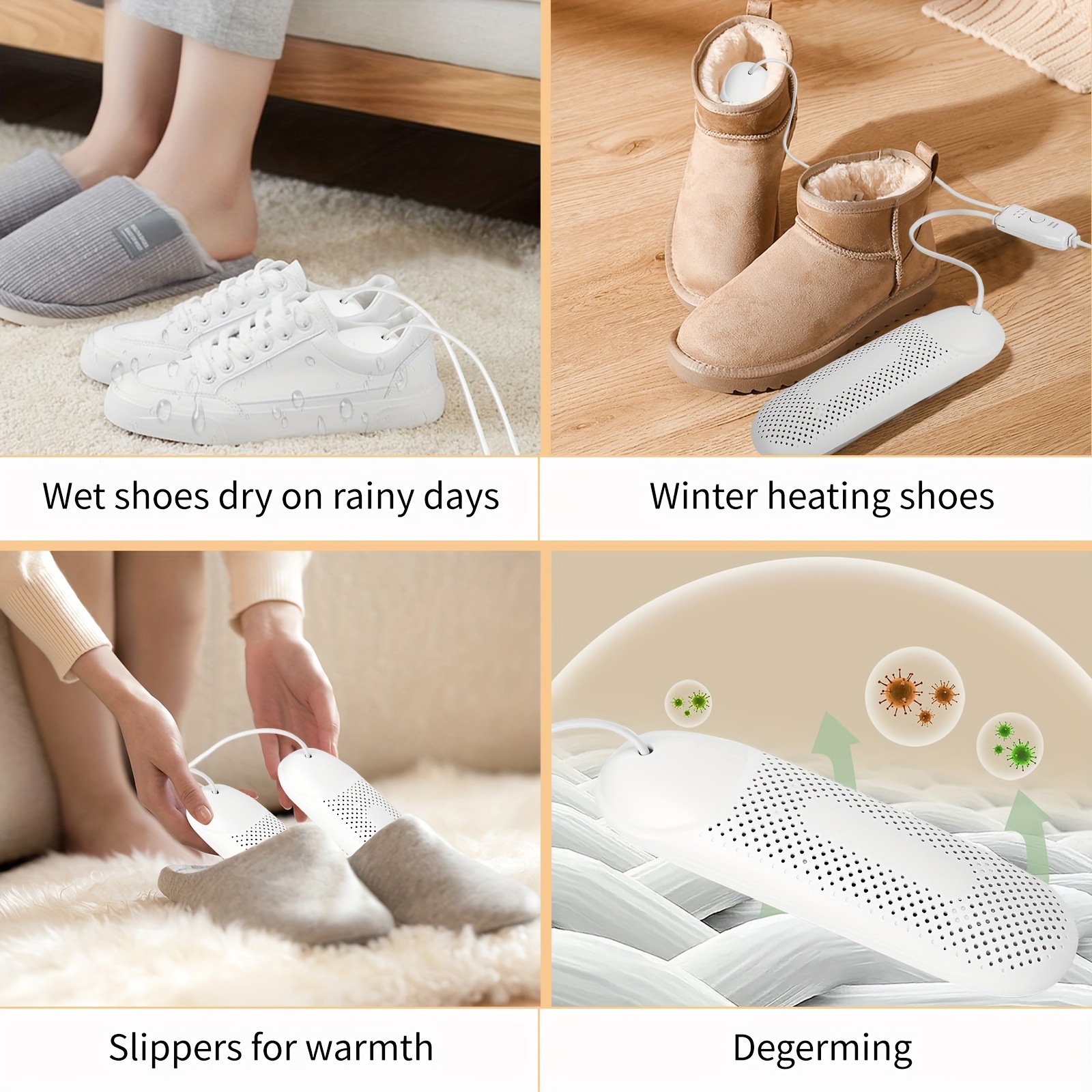 Electric foot warmer, shoe drying mats 