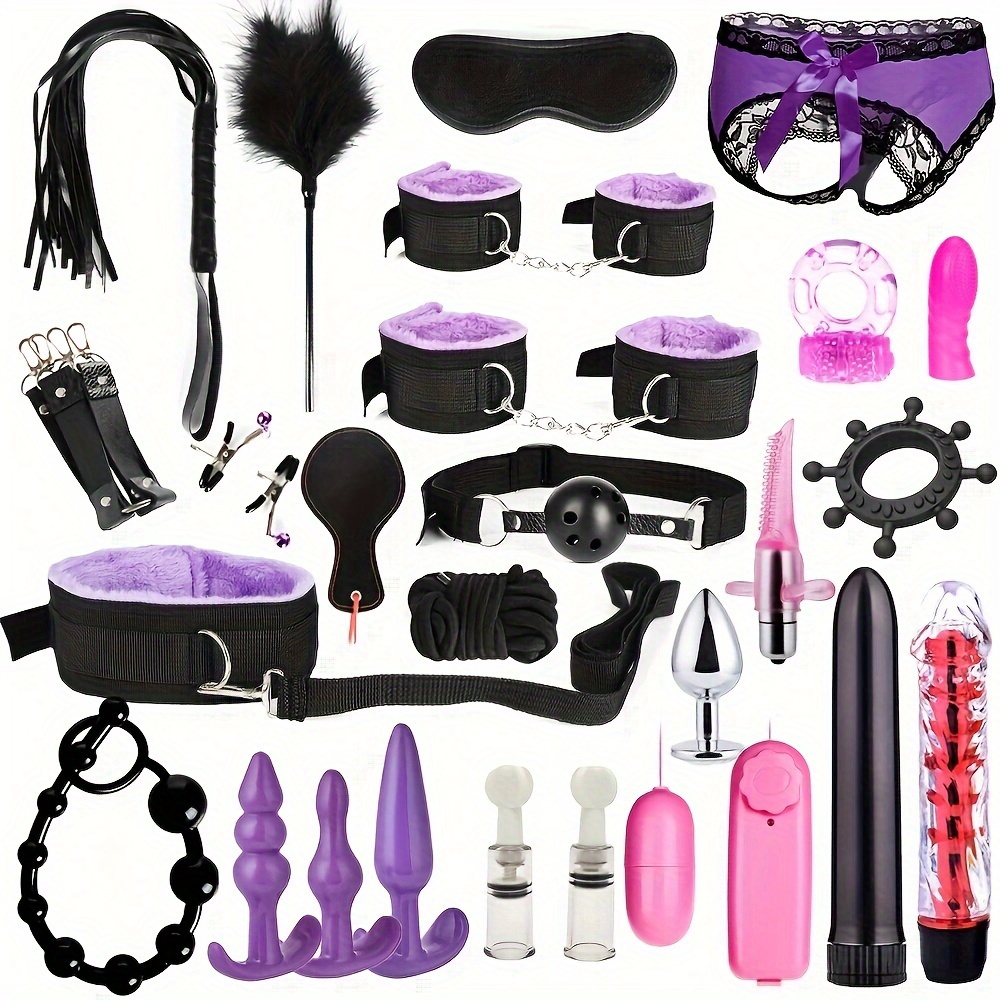 Bdsm Bondage Kits Women Couples Bed Bondage Sex Toys Bdsm Temu