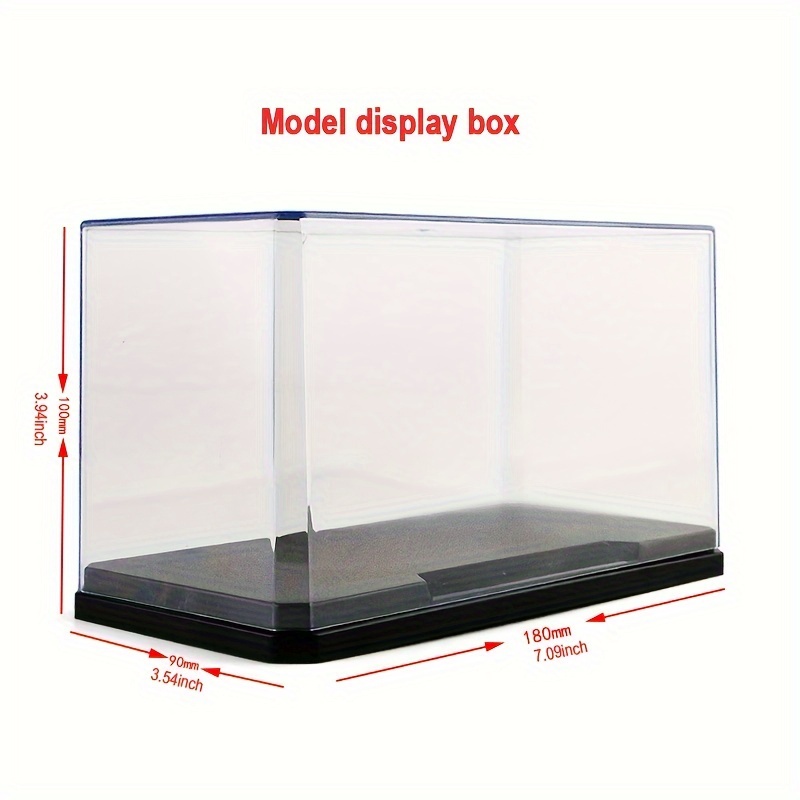 Acrylic Box Dustproof Acrylic Display Case Figurines Car Temu