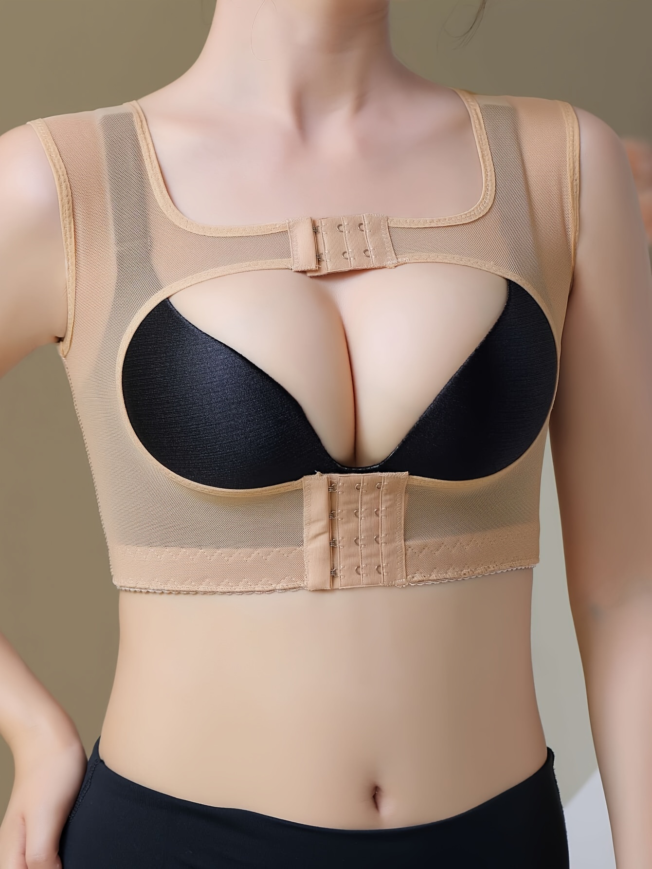 Posture Corrector Shaping Tops Arm Shaper Front Buckle - Temu