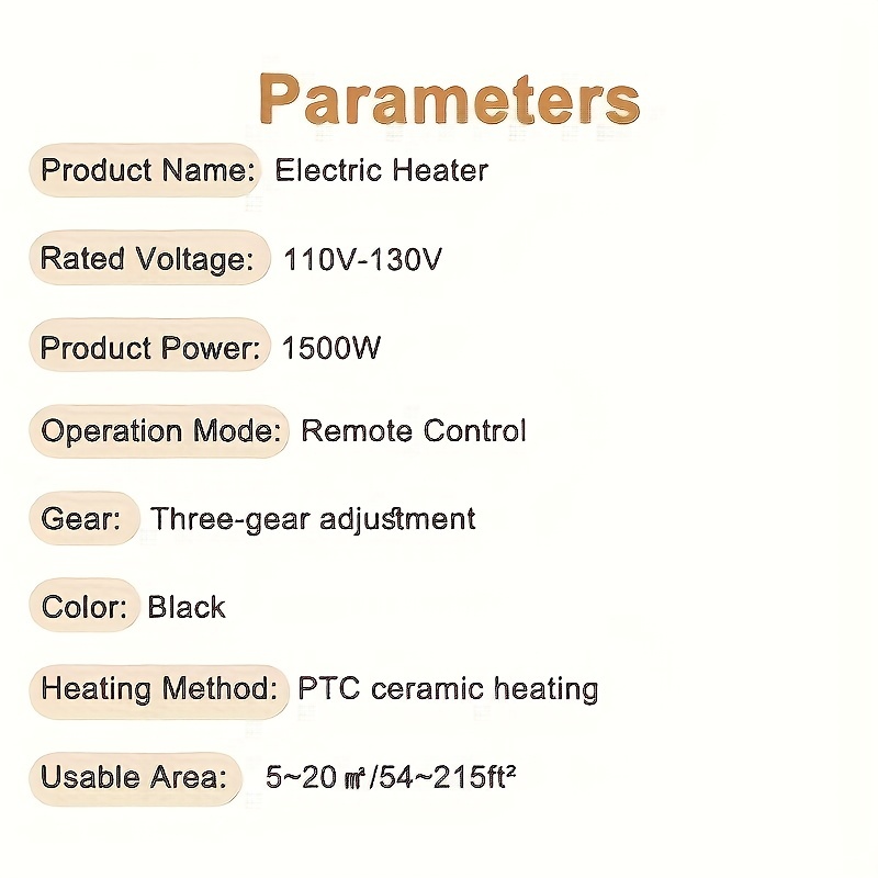 Comprar Calentadores eléctricos de 1500W calentador de espacio Personal  portátil Mini ventilador calefactor hogar interior básico/LCD/Control  remoto silencioso