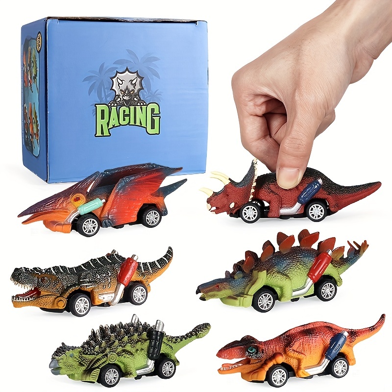 3pcs/set Véhicule Tout-Terrain Pour Enfants, Voiture Acrobatique Roulante,  Voiture Modèle Dinosaure, Mini Camion Monstre, Voiture Jouet D'Escalade,  Grande Roue Petite Voiture Jouet Dinosaure, Voiture Robot De Transformation  Automatique Sans Batterie - Temu