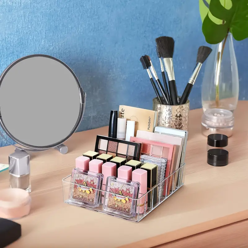 Transparent Makeup Storage Box Eyeshadow Palette Powder - Temu