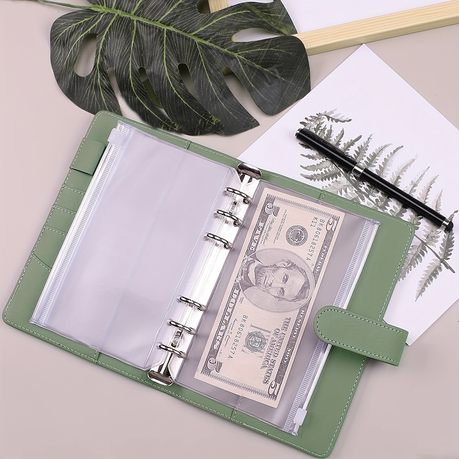 Creative Budget Binder, A6 Business Cash Budget Financial Planner, Binder  With Zipper Cash Envelopes - Temu Bulgaria