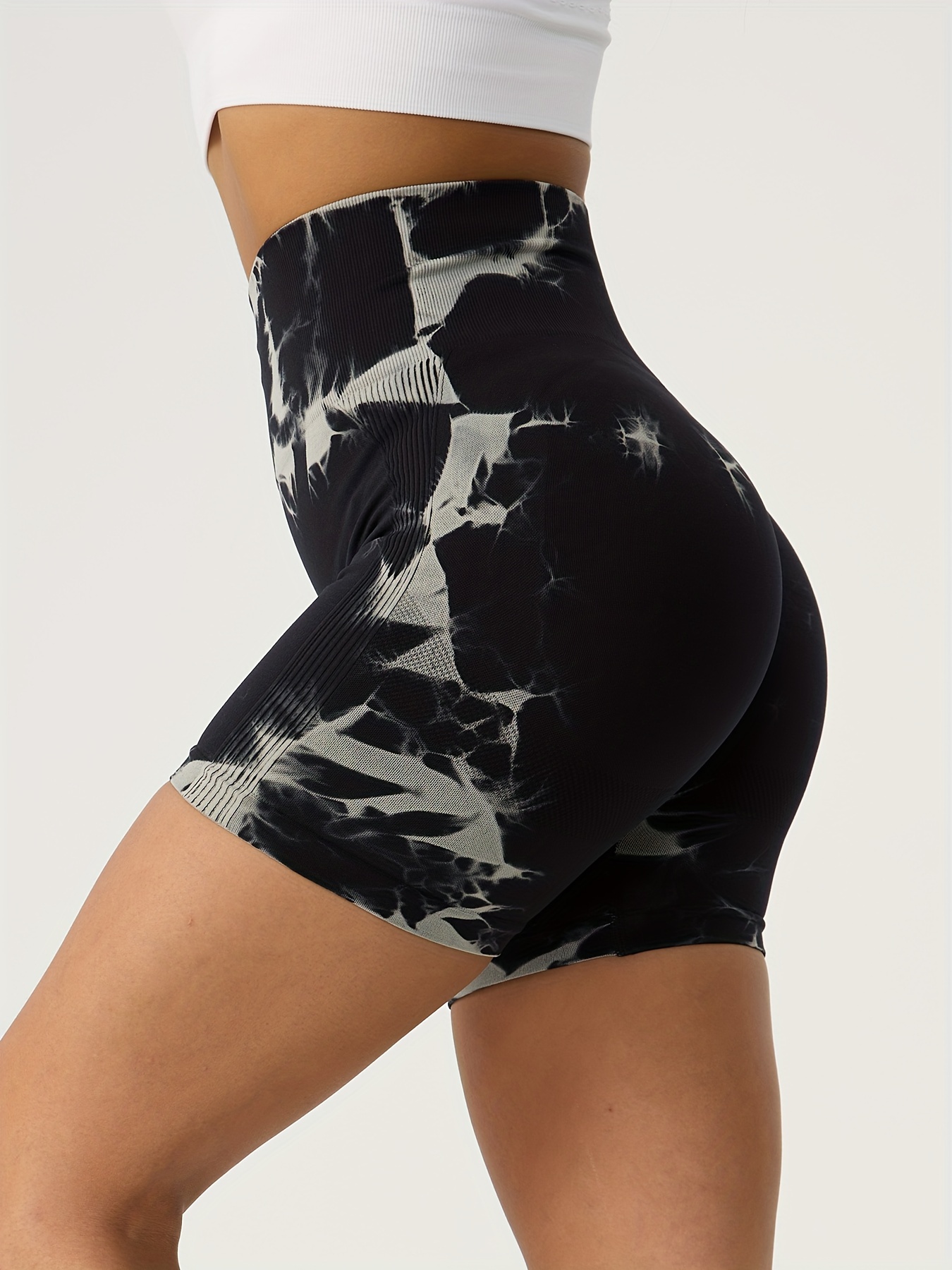 Lululemon tie discount dye biker shorts