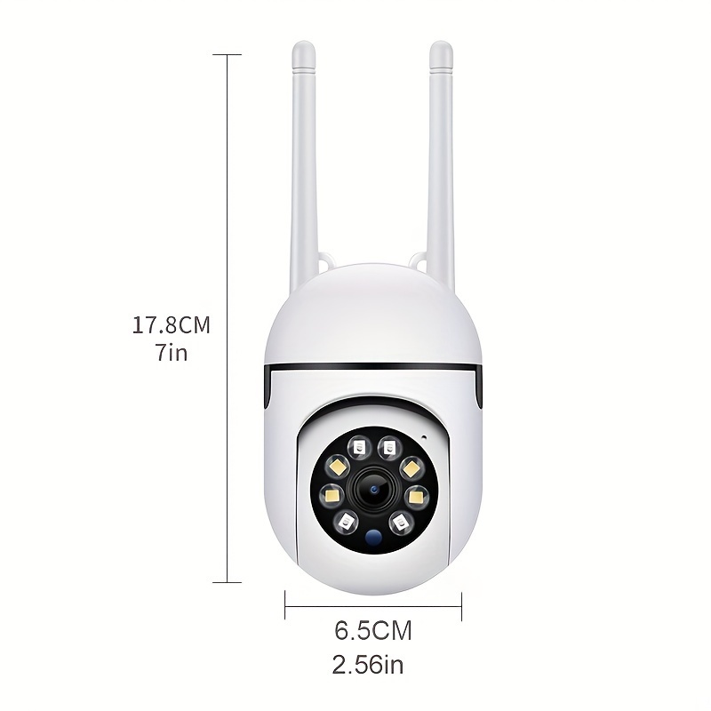 1pc 4pcs outdoor cameras hd ptz wifi video wireless surveillance ip monitor security protection smart auto tracking home night vision