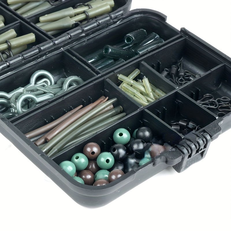 JSHANMEI Carp Fishing Tackle Kit - Terminal Tackle Box with Comprehensive  Accessories for Coarse Anglers