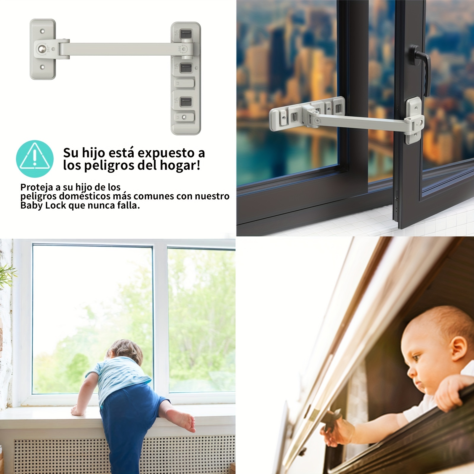 Babylock Seguridad Infantil: Bloqueo de puertas para niños