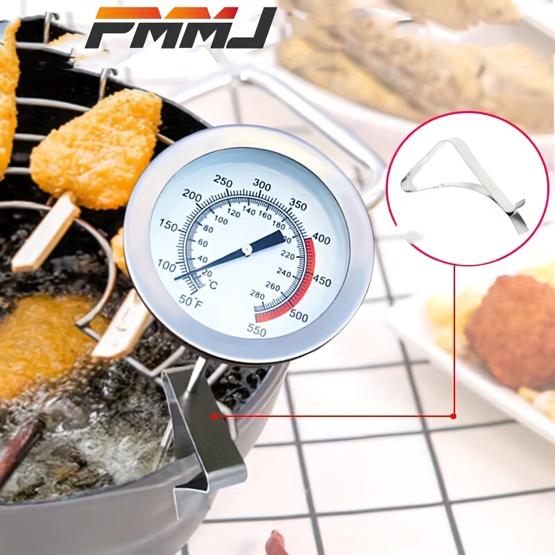 Thermomètre à viande, patisserie et liquide- acier inoxydable