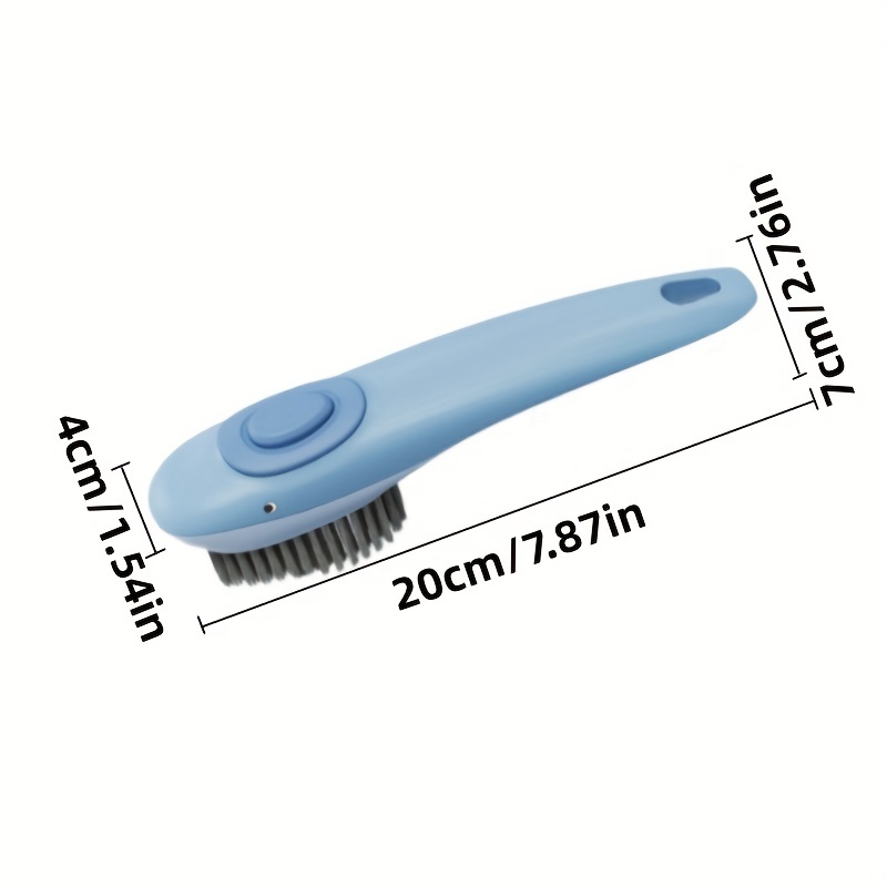 Little Whale Kitchen Bathroom Cleaning Brush Brush Press Out Liquid Window  Cleaning Brush Kitchen Multifunctional Brush - Appliances - Temu