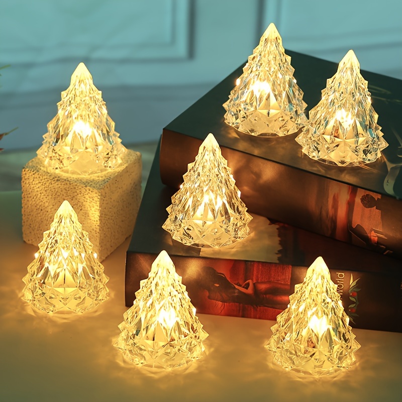 1pc Décoration De Noël LED Vent Lanterne Lampe Mini Vent - Temu Canada