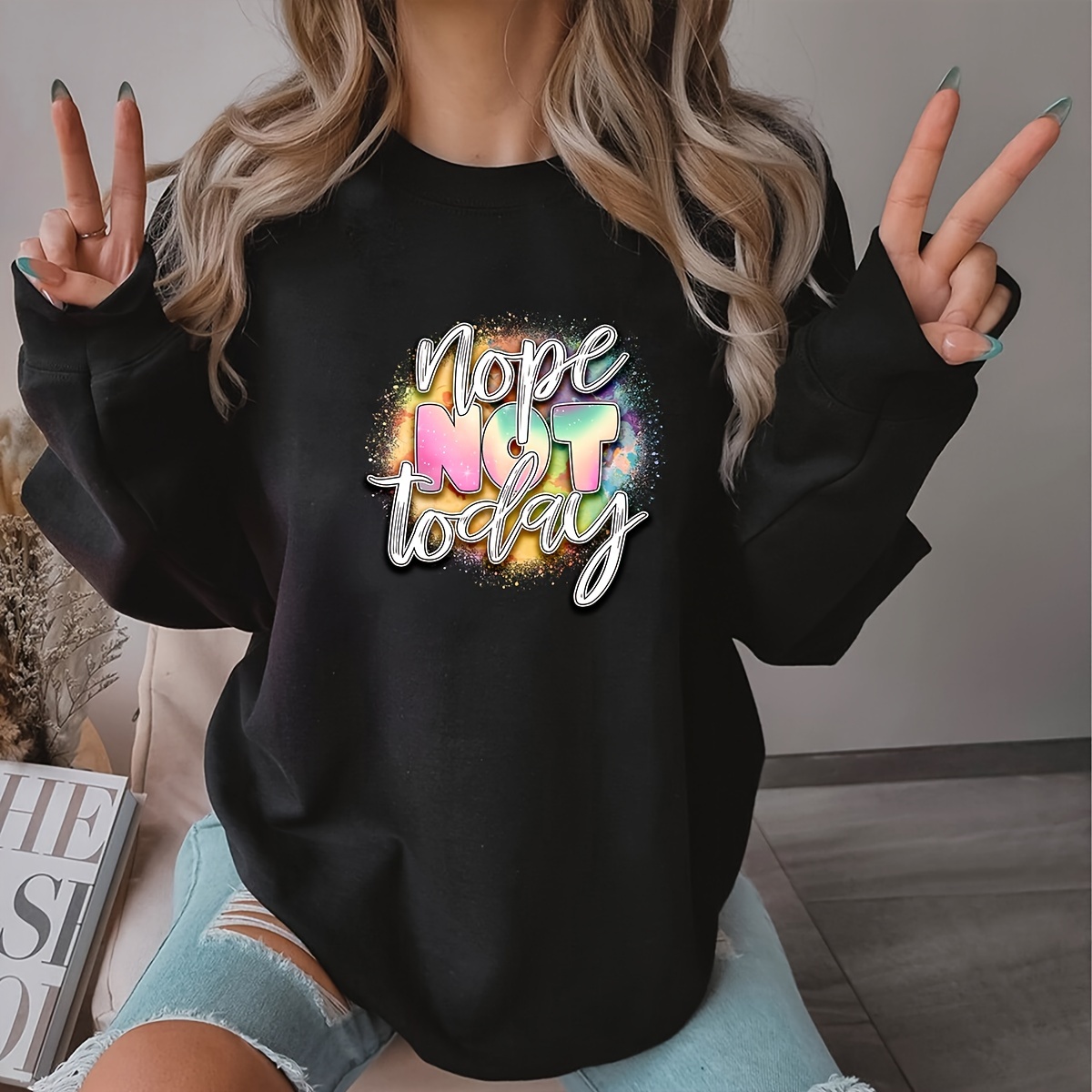 6PCS Colorful Backgrounds With Personalized Short Verse Heat Transfer  Designs on T-shirt Iron on Decals for Hoodies
