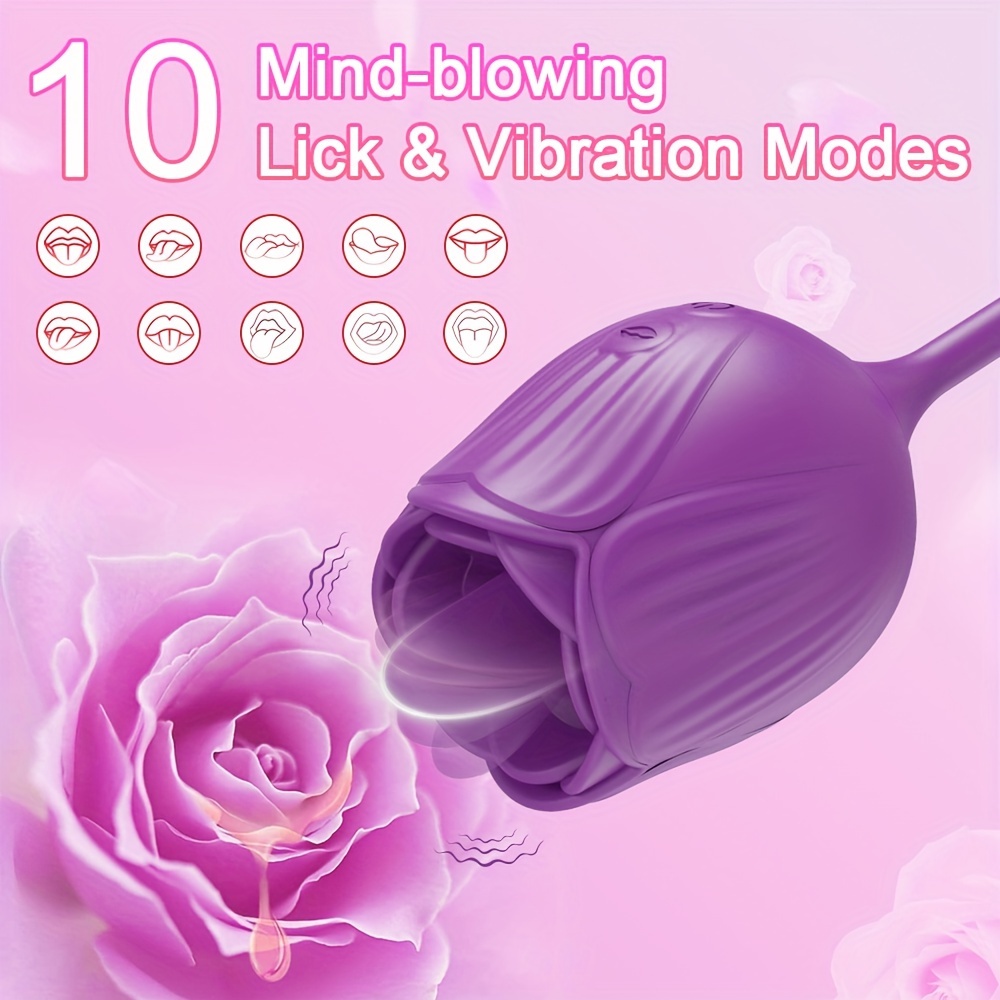 Nipple Sucker Rose Vibrator Clitoris Stimulator Rose Vibrato in