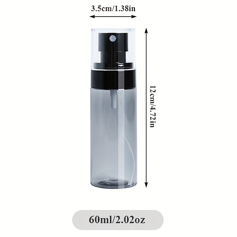 24pcs/lot 60ml 2OZ White Clear Fine Mist Mini Spray Bottles with Atomizer  Pumps- for Essential Oils Travel Perfume