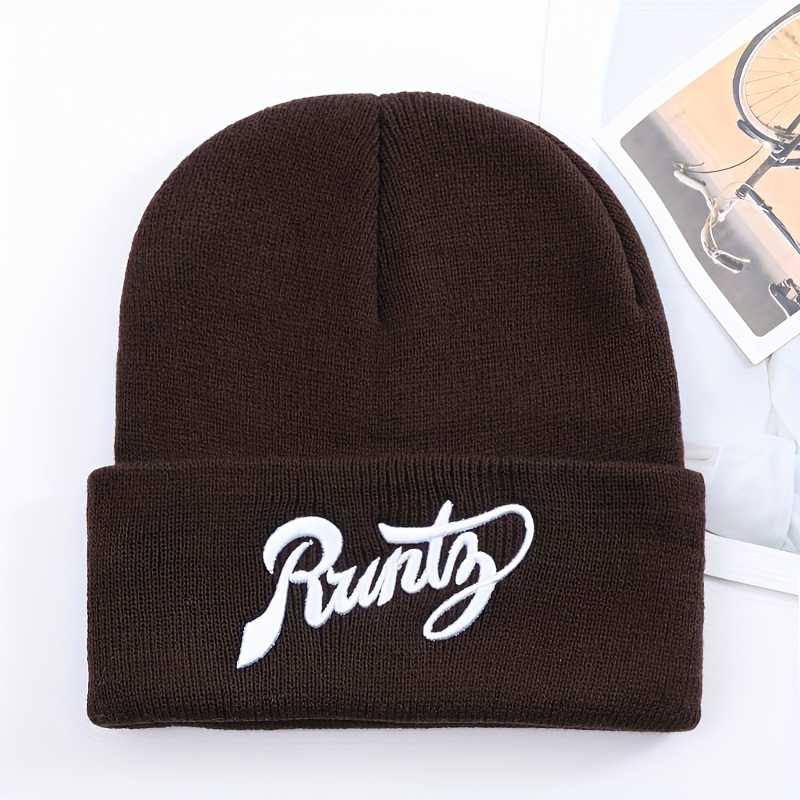 Embroidered Cold Hat American Style Warm Ear Protect