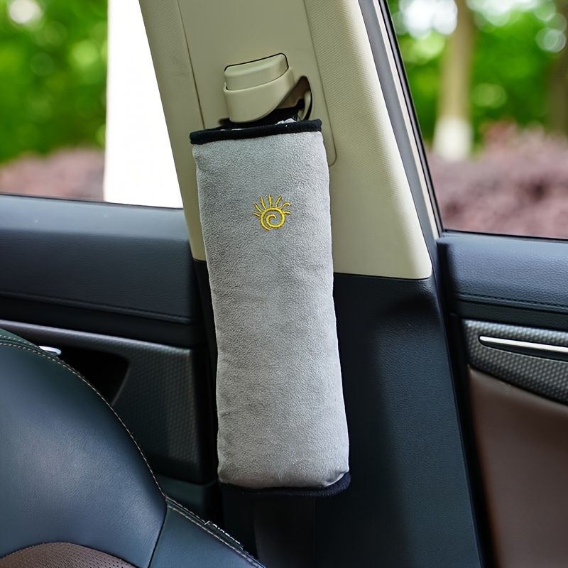 Red Car Seat Belt Cover Strap Pad Shoulder Comfort Cushion Car Accessories  23CM