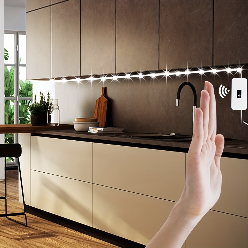 How to Install Philips Hue Light Strips Under Kitchen Cabinets