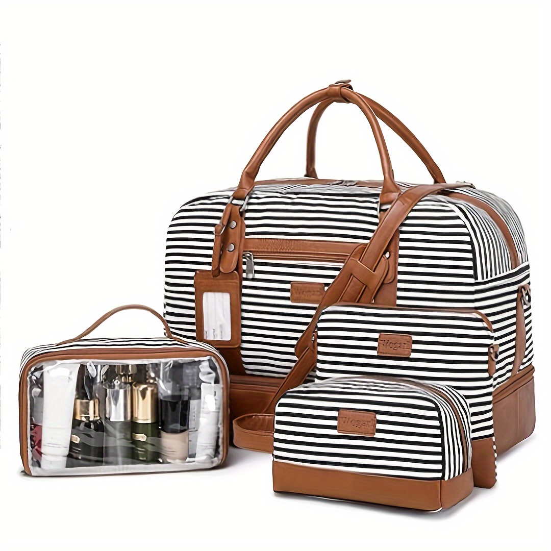 Multifunctional Travel Bag Set Large Capacity Luggage - Temu