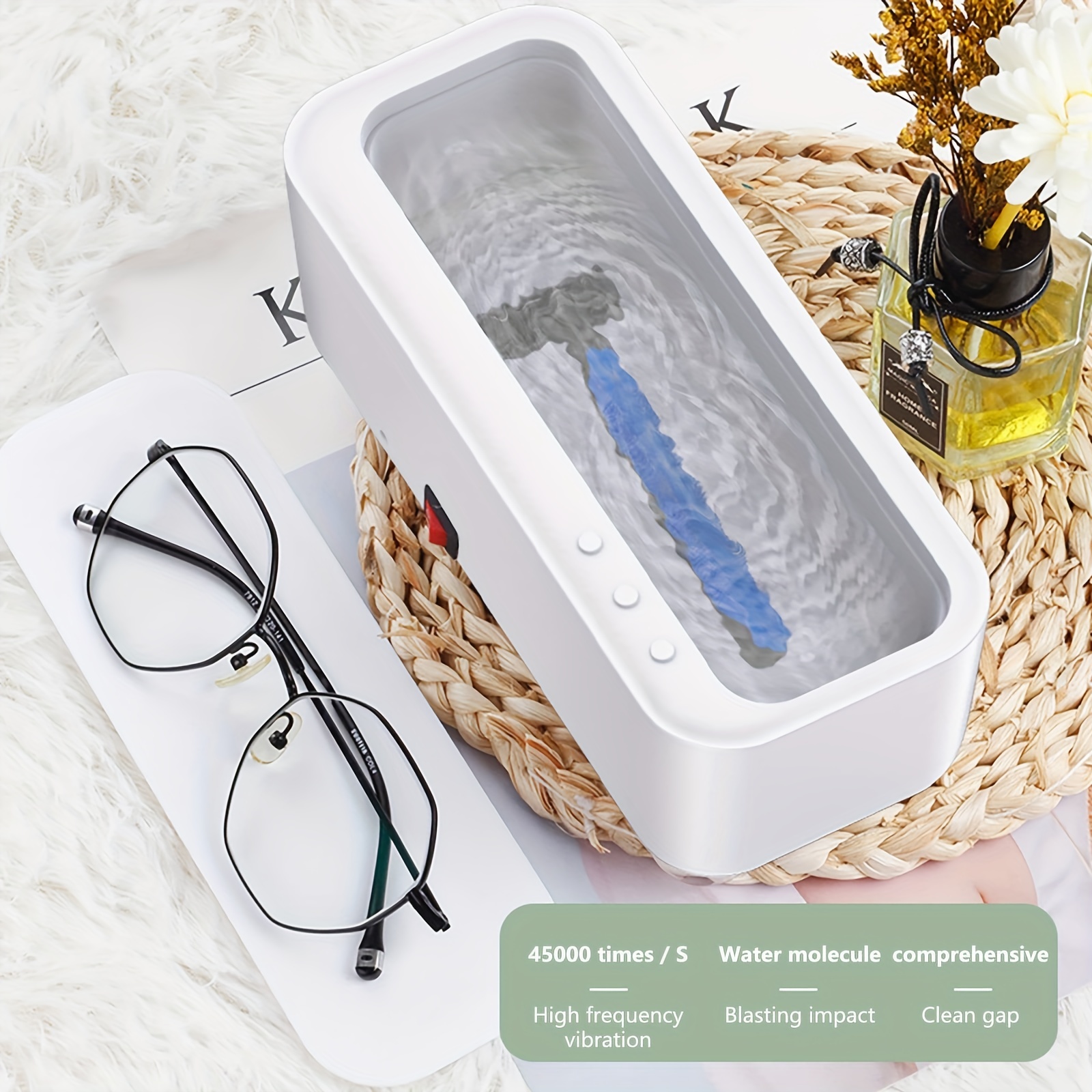 Buy 1PC Ultrasonic Jewelry Cleaner | Low Noise & 45kHz | Our Store