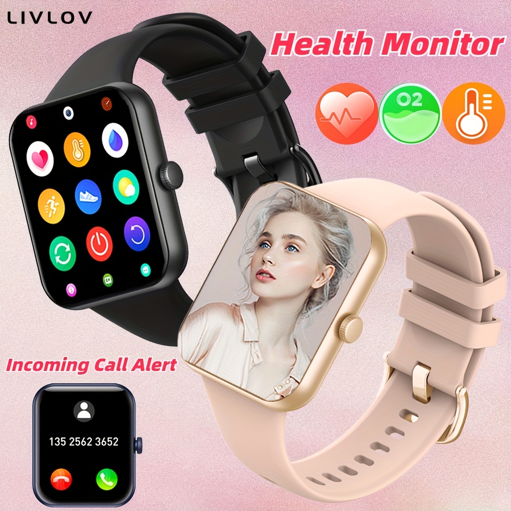 1,83inch Fulltouch Smartwatch Met 20 Sportmodi, Smartwatch Met Hartslag/bloedzuurstof