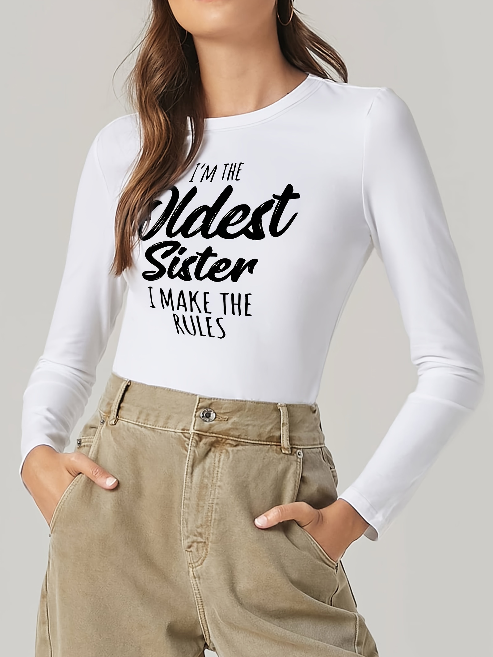 Camisetas de Manga Larga para Mujer