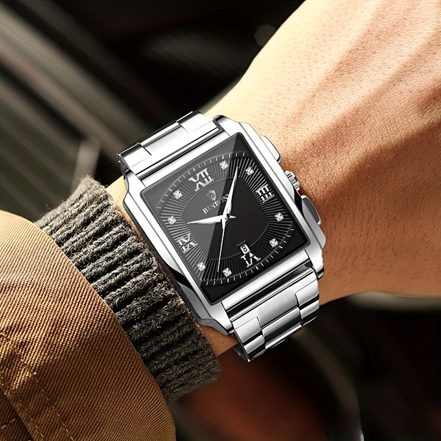 Reloj best sale rectangular hombre