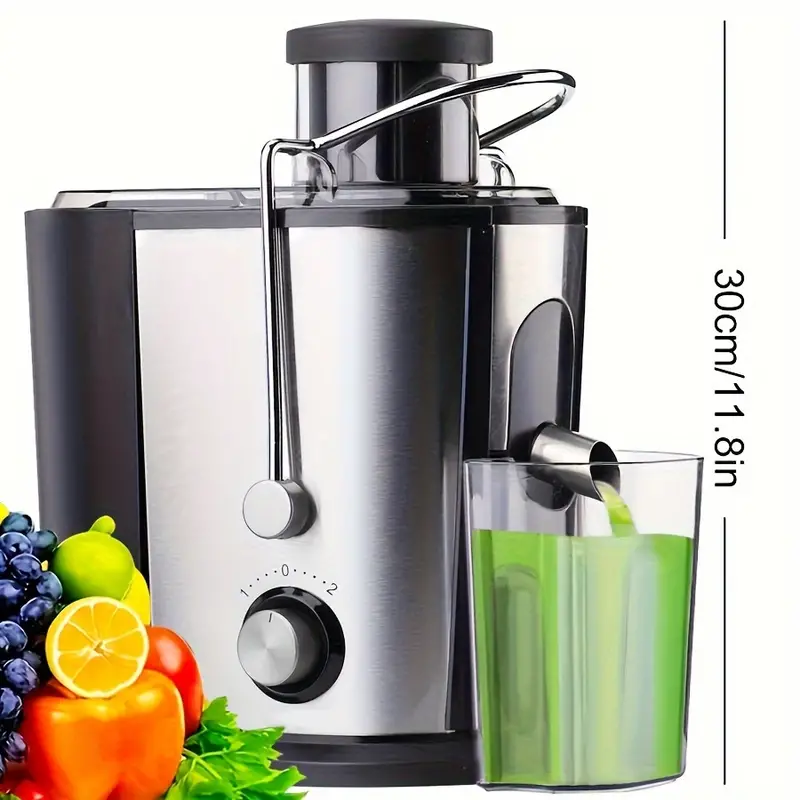 Stainless Steel Centrifugal Juicer Easy To Clean Juicer Food - Temu