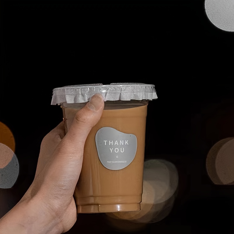 100-500pcs Leak Proof Coffee Cup Film
