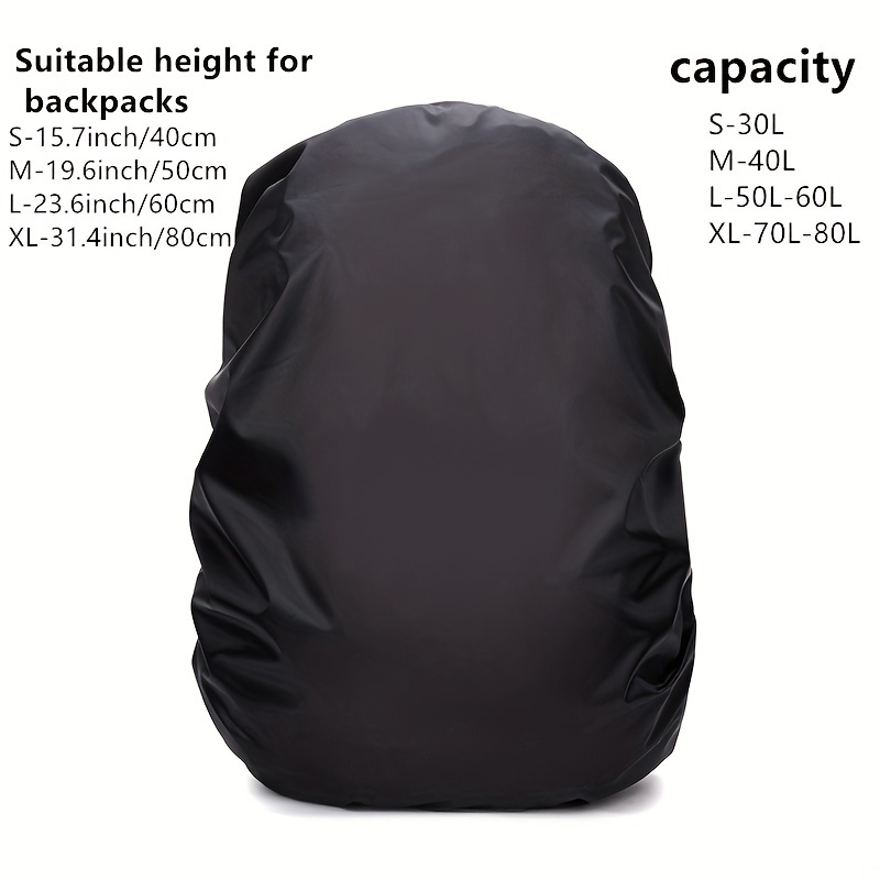 Waterproof Mountaineering Backpack Cover Large Capacity