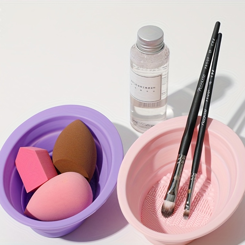 Silicone Makeup Brush Cleaning Mat Scrubber