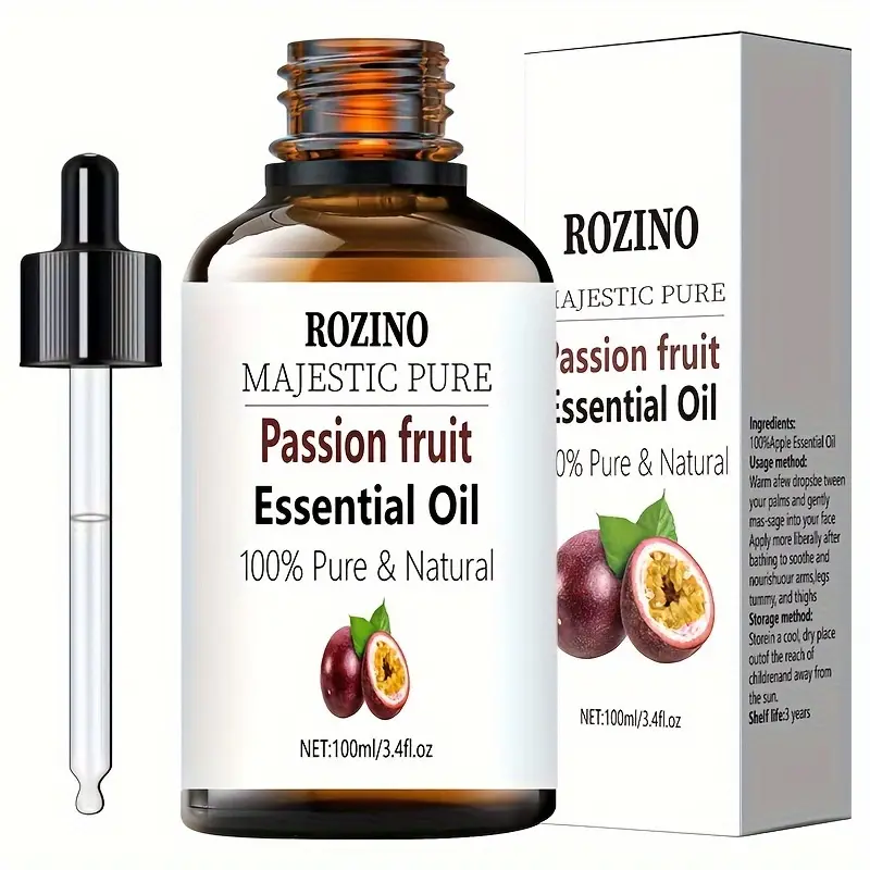 Passion Fruit Essential Oil 100% Pure Suit For Face Body - Temu