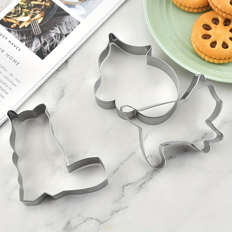 Cartoon Cookie Molds Stainless Steel Small Cookie Cutters - Temu