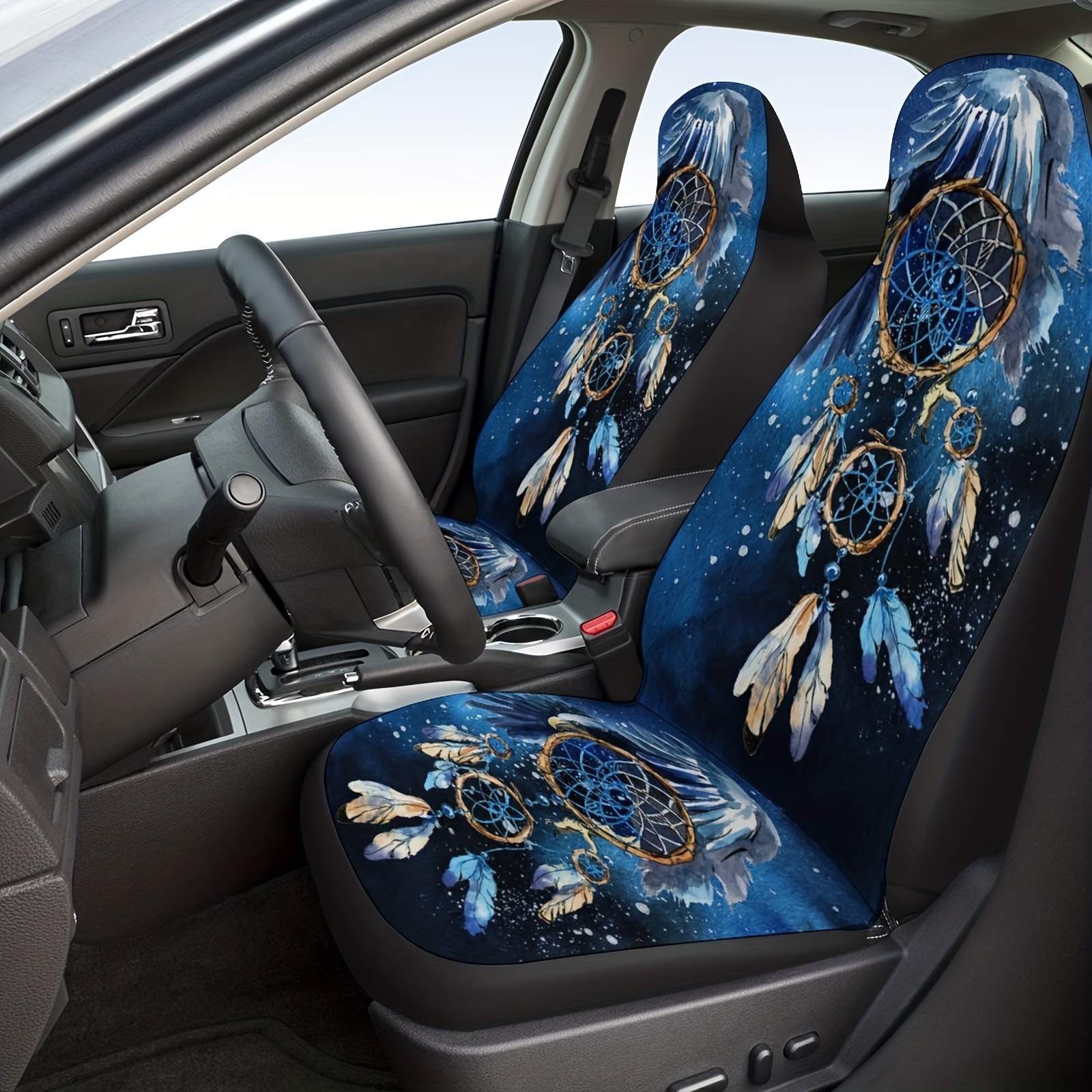 Starry Sky Universal-Auto-Einzelsitz-Fahrsitz, Universal-Sitzbezug, Auto-Innenausstattung  - Temu Germany