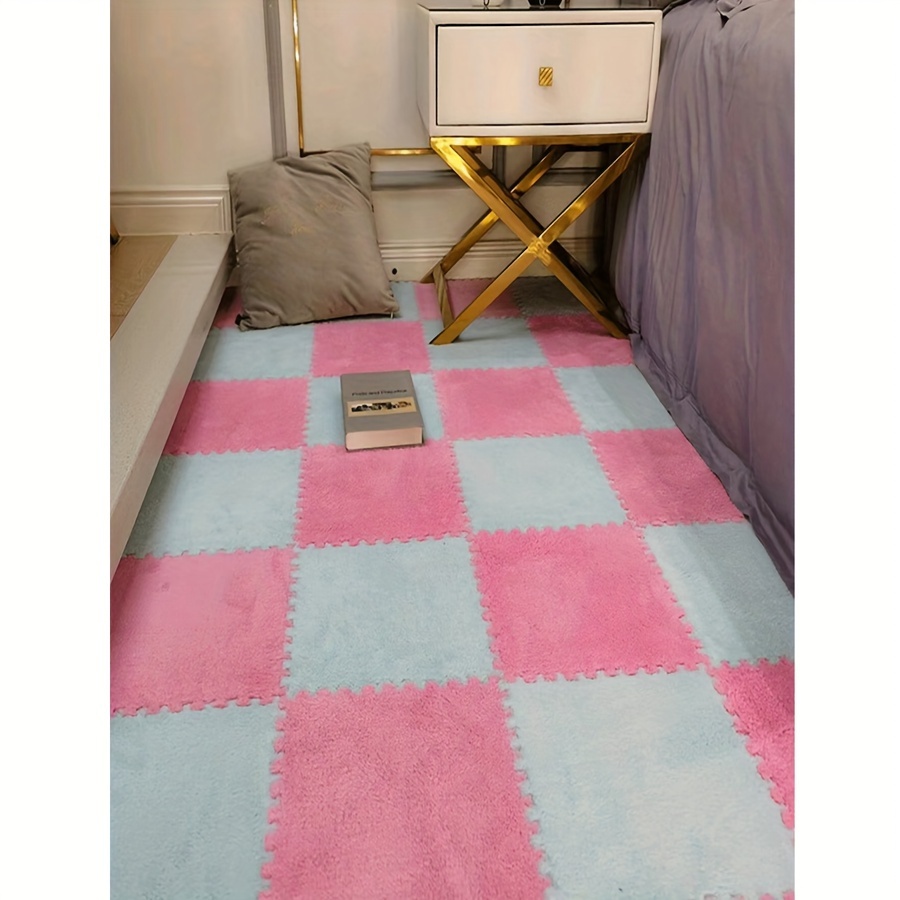 Household Floor Carpet Bedroom Full Bed Girl Bedside Blanket - Temu