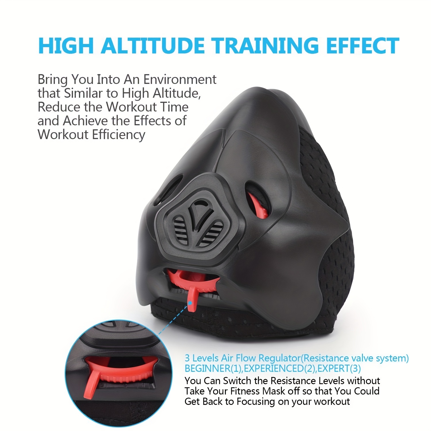 Peak Resistance High Altitude Training Mask