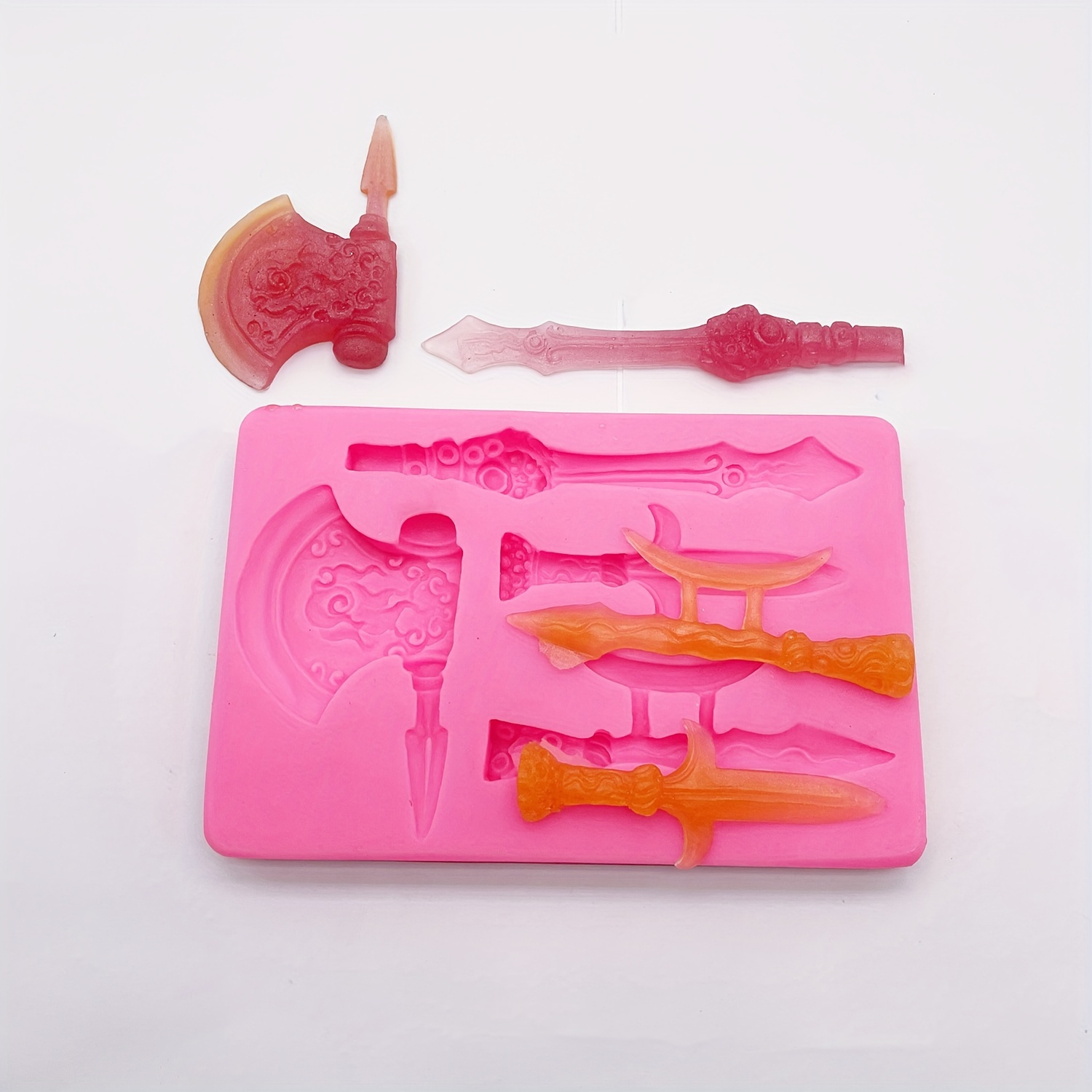  Heart Silicone Molds -1 Pack 8 Cavities Non-stick