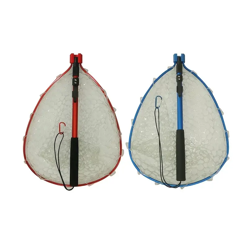 Aluminum Alloy Fishing Net Long Handle Portable Double - Temu United Arab  Emirates